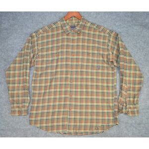 Patagonia Flannel Shirt Mens L Multicolor‎ Plaid Long Sleeve Pockets Button-Up